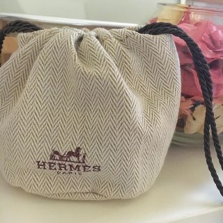 エルメス(Hermes)のHERMES 巾着 ポーチ(ポーチ)