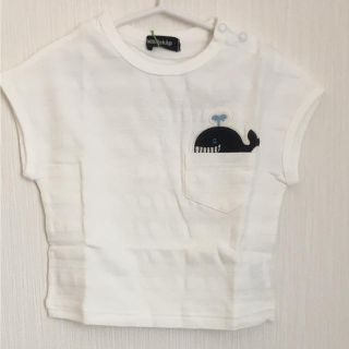 クレードスコープ(kladskap)の☆新品☆kladskap クレードスコープ☆ドルマンポケットTシャツ☆サイズ90(Tシャツ/カットソー)