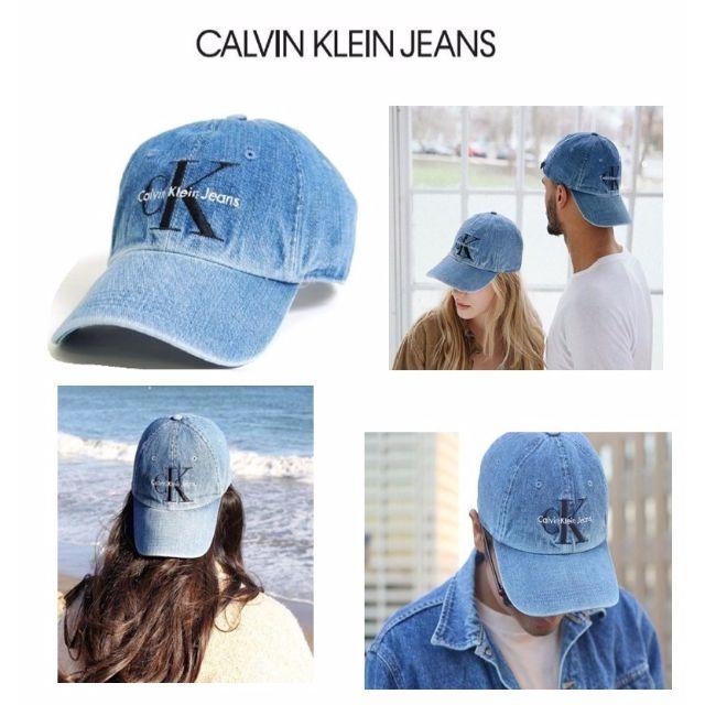 Calvin Klein(カルバンクライン)のCalvin Klein★カルバンクライン DENIM ロゴCAP メンズの帽子(キャップ)の商品写真