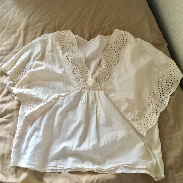 Santa Monica(サンタモニカ)のVintage lace tops 🐇❤︎ レディースのトップス(シャツ/ブラウス(半袖/袖なし))の商品写真