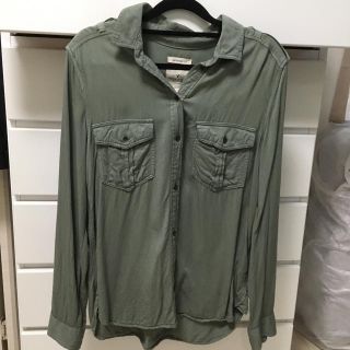 アメリカンイーグル(American Eagle)のAMERICAN EAGLE ミリタリーシャツ(シャツ/ブラウス(長袖/七分))