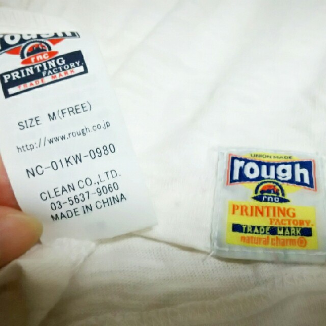 rough(ラフ)のroughTシャツ レディースのトップス(Tシャツ(半袖/袖なし))の商品写真