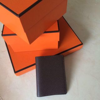 エルメス(Hermes)の♡HERMES ミニスケジュールカバー♡(名刺入れ/定期入れ)