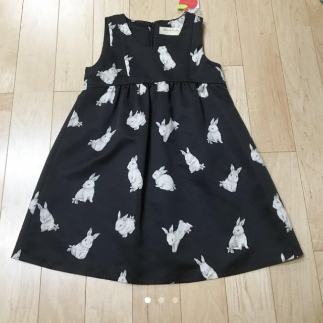 franche lippee(フランシュリッペ)の新品フランシュリッペシルエットワンピースサイズ130 キッズ/ベビー/マタニティのキッズ服女の子用(90cm~)(ワンピース)の商品写真