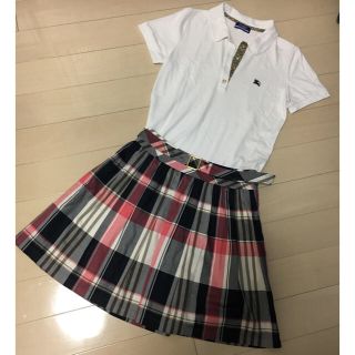 バーバリーブルーレーベル(BURBERRY BLUE LABEL)の【バーバリーブルーレーベル】美品♡ポロシャツ(ポロシャツ)