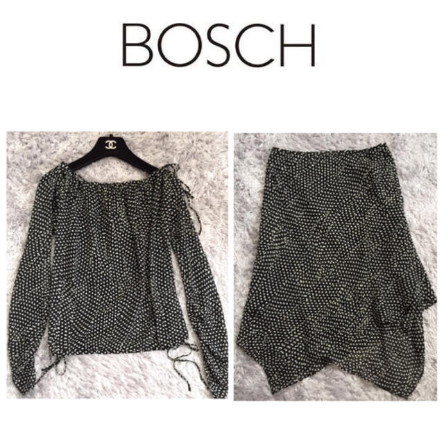 BOSCH(ボッシュ)の【美品】ボッシュ♡サイズ36 セットアップ シフォンワンピース レディースのレディース その他(セット/コーデ)の商品写真