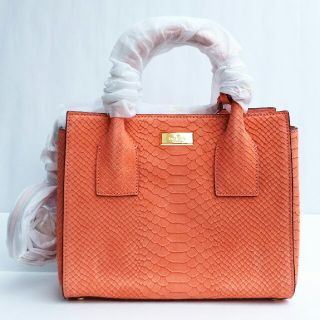 ケイトスペードニューヨーク(kate spade new york)の美品✨未使用【kate spade】 クロコダイル 2WAY ミニ ハンドバッグ(ハンドバッグ)