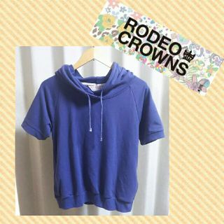 ロデオクラウンズ(RODEO CROWNS)のRODEO CROWNS＊半袖パーカー(パーカー)