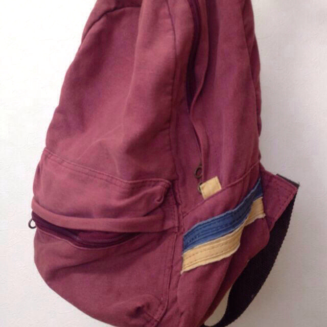 キャンバス地 リュック レディースのバッグ(リュック/バックパック)の商品写真
