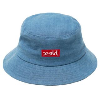 エックスガール(X-girl)のエックスガール XGIRL BOX LOGO HAT 新品未使用(ハット)