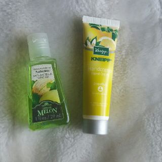 クナイプ(Kneipp)のクナイプ☆ハンドクリーム＆メロンハンドジェルセット！(ハンドクリーム)