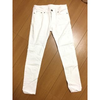 【美品】白ズボン スキニー(スキニーパンツ)