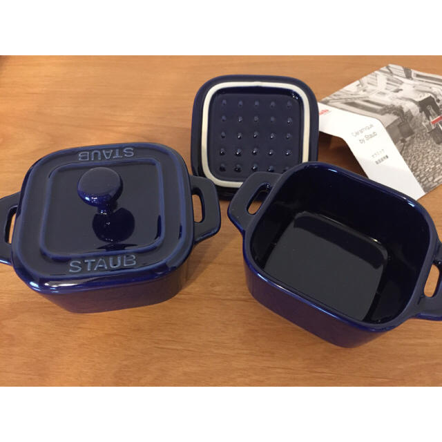 STAUB(ストウブ)のstaub＊ココット インテリア/住まい/日用品のキッチン/食器(食器)の商品写真