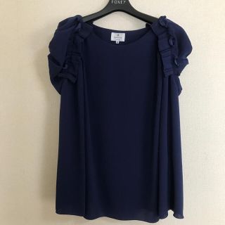 ランバンオンブルー(LANVIN en Bleu)のランバンオンブルー ブラウス(シャツ/ブラウス(半袖/袖なし))