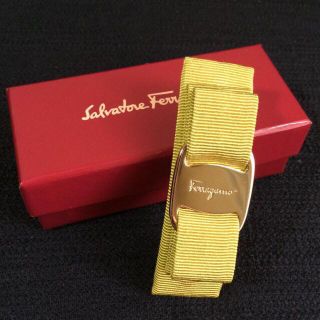 フェラガモ(Ferragamo)のフェラガモ☆ヴァラ バレッタ(カチューシャ)