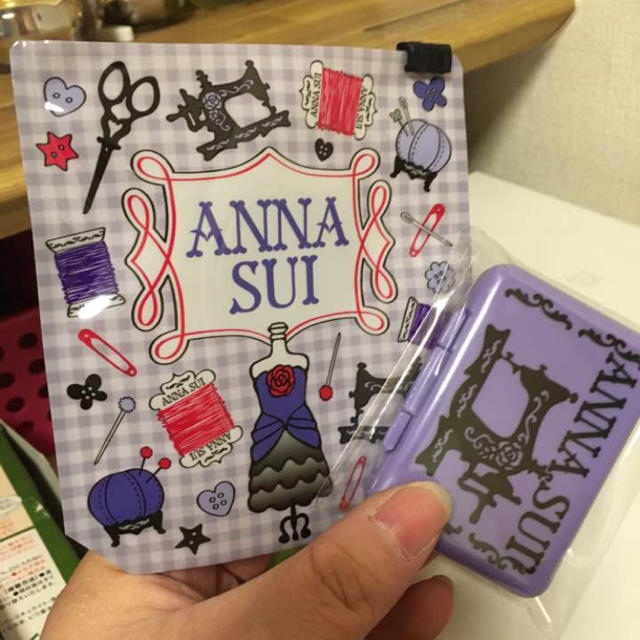 ANNA SUI(アナスイ)の新品アナスイ ノベルティ ソーイングセット 裁縫セット ハンドメイドの素材/材料(生地/糸)の商品写真