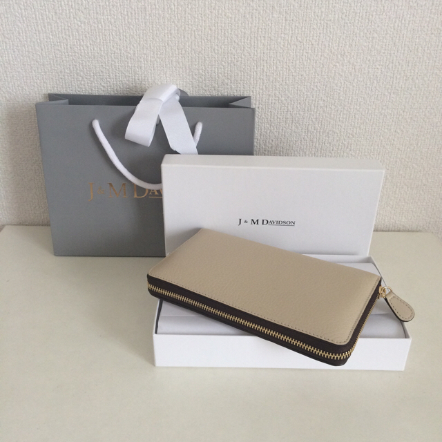 PUTTY定価J&M DAVIDSON NEW SIZE L ZIP WALLET