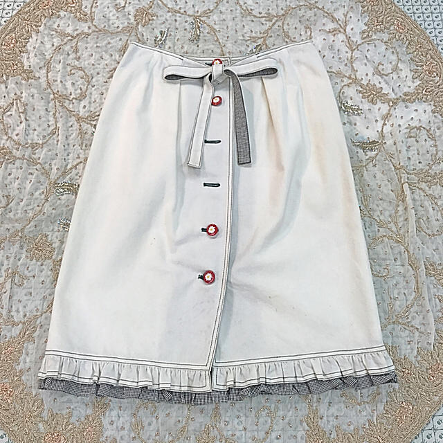 René(ルネ)のルネ コットン 可愛い スカート レディースのスカート(ひざ丈スカート)の商品写真