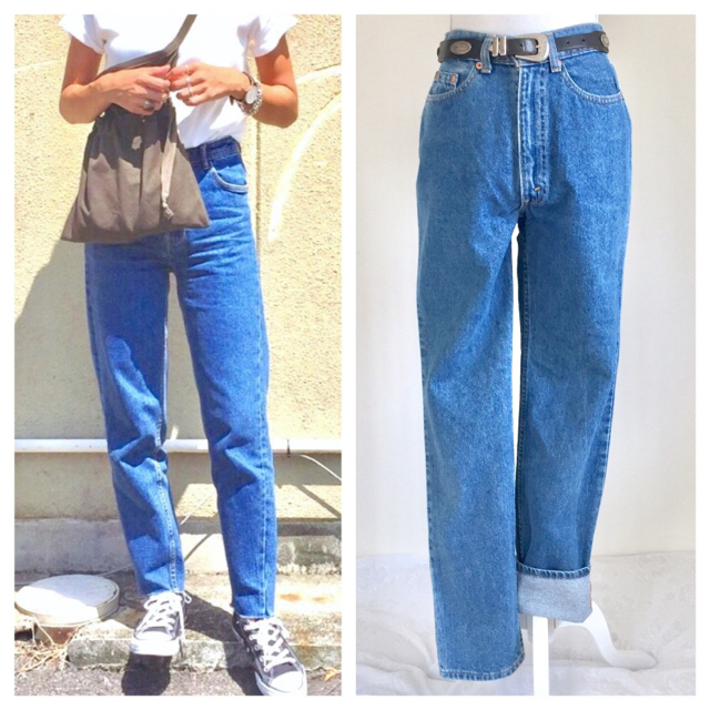 希少！Levi's501 強ハイウエスト！USA製 スリムテーパード 股上深め39sの希少Levi