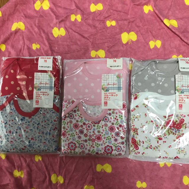 UNIQLO(ユニクロ)の◎ご予約済み◎ユニクロ×グリーンゲイト ♡ キッズ/ベビー/マタニティのベビー服(~85cm)(肌着/下着)の商品写真