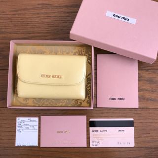 ミュウミュウ(miumiu)のミュウミュウ miumiu お財布(財布)