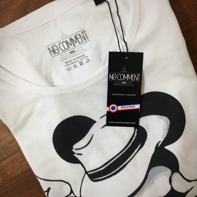 新品★NO COMMENT PARIS Tシャツ ミッキー ジャクソン Men メンズのトップス(Tシャツ/カットソー(半袖/袖なし))の商品写真