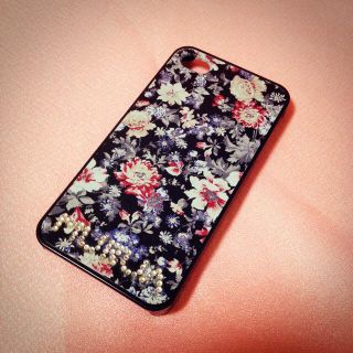 ムルーア(MURUA)のフラワー柄iPhoneケースカバー(モバイルケース/カバー)