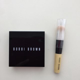 ボビイブラウン(BOBBI BROWN)の BROWN ブラシ付きブロンザー Shimmer Brick Compact (フェイスカラー)