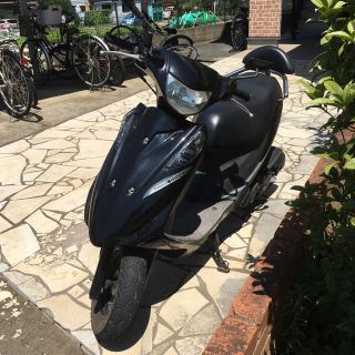 スズキ(スズキ)の規制前のアドレスV125(車体)