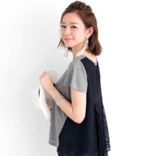 アーバンリサーチ(URBAN RESEARCH)のぷちょ様専用 アーバンリサーチ レースドッキング T(Tシャツ(半袖/袖なし))