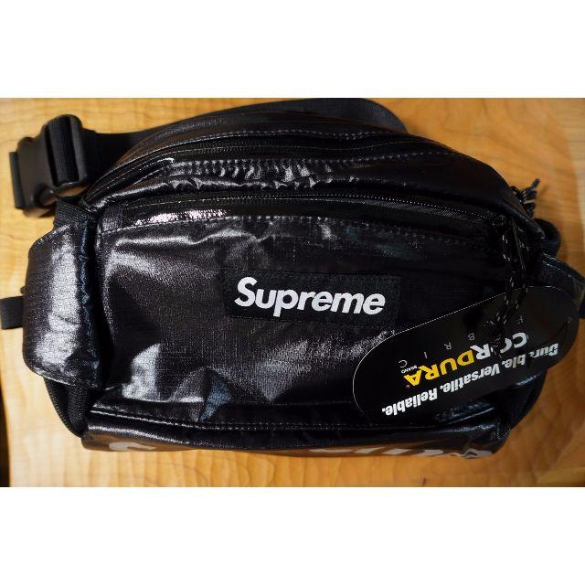 Supreme Waist Bag 17aw ウエストバック Back 黒-