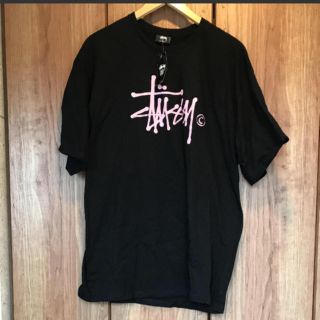 ステューシー(STUSSY)の極レア ピンクロゴ(Tシャツ/カットソー(半袖/袖なし))