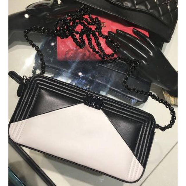 最新人気 CHANEL - 週末限定値下げ☆ボーイシャネル☆ラムスキンバイ