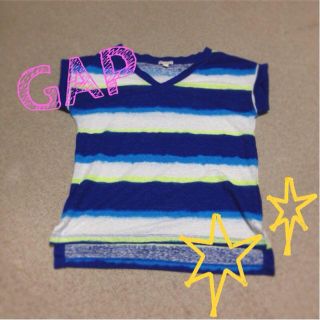 ギャップ(GAP)のGAP☻ネオンボーダーＴシャツ(Tシャツ(半袖/袖なし))