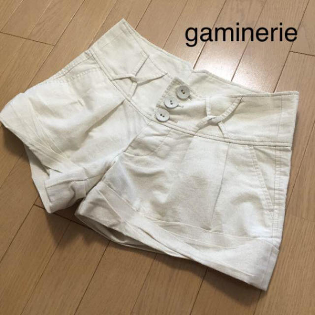 gaminerie(ギャミヌリィ)のショートパンツ ギャミヌリィ レディースのパンツ(ショートパンツ)の商品写真