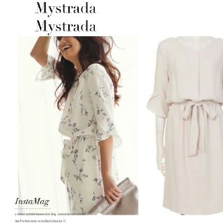 マイストラーダ(Mystrada)の♡teto様専用♡マイストラーダ♡ 袖フレアワンピース ♡ジャスグリッティー(ひざ丈ワンピース)