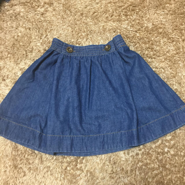 GU(ジーユー)のGUスカート キッズ/ベビー/マタニティのキッズ服女の子用(90cm~)(スカート)の商品写真