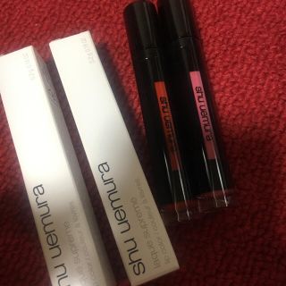 シュウウエムラ(shu uemura)の新品未使用❤︎リップセット(リップグロス)