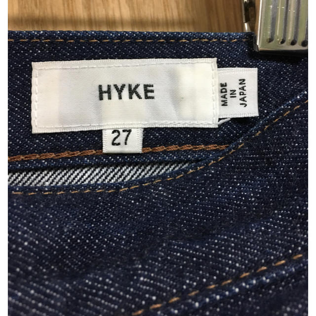 HYKE(ハイク)の介添人様専用 HYKE straight slime リジットデニム ハイク レディースのパンツ(デニム/ジーンズ)の商品写真