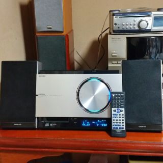 オンキヨー(ONKYO)のONKYO CD.MDチューナーアンプFR-T1X(アンプ)