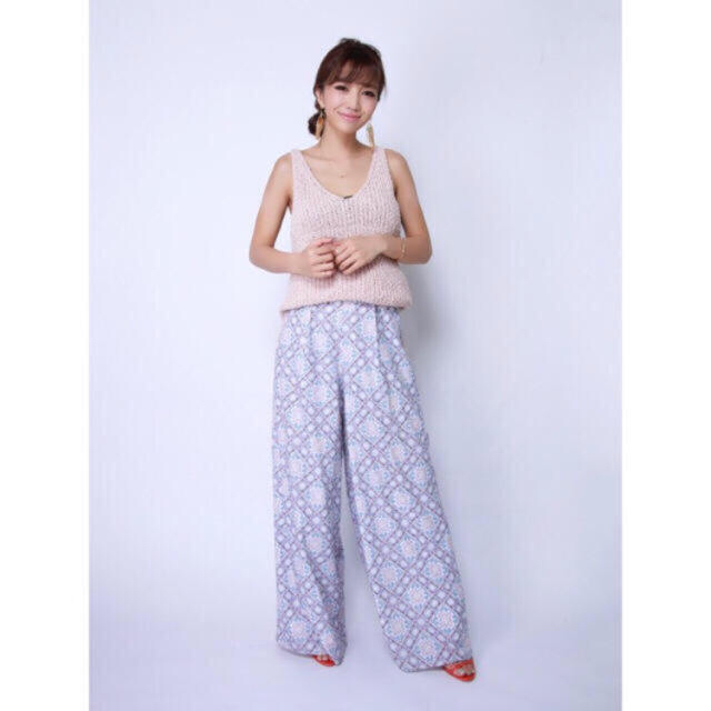 tile wide pants