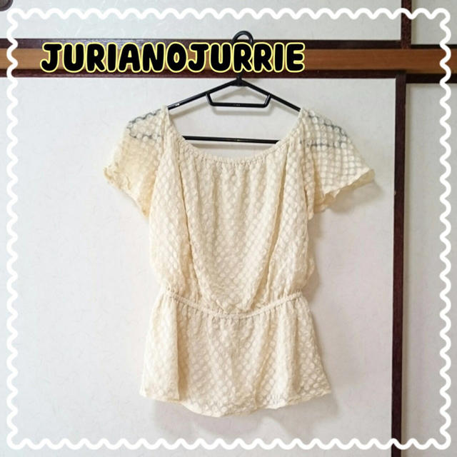 JURIANO JURRIE(ジュリアーノジュリ)のJURIANO JURRIE♡トップス レディースのトップス(カットソー(半袖/袖なし))の商品写真