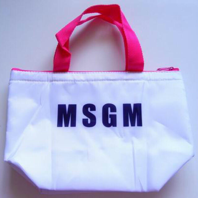 MSGM(エムエスジイエム)の【新品】MSGM ランチ・ミニトートバッグ インテリア/住まい/日用品のキッチン/食器(弁当用品)の商品写真