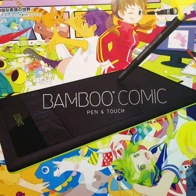 PC/タブレットbamboo comic pen & touch ペンタブfor Windows