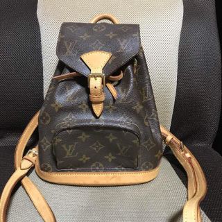 LOUIS VUITTON - ルイヴィトン モンスリ PM ミニリュックの通販