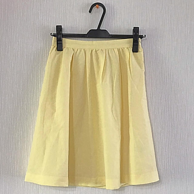 PROPORTION BODY DRESSING(プロポーションボディドレッシング)のイエロースカート レディースのスカート(ミニスカート)の商品写真