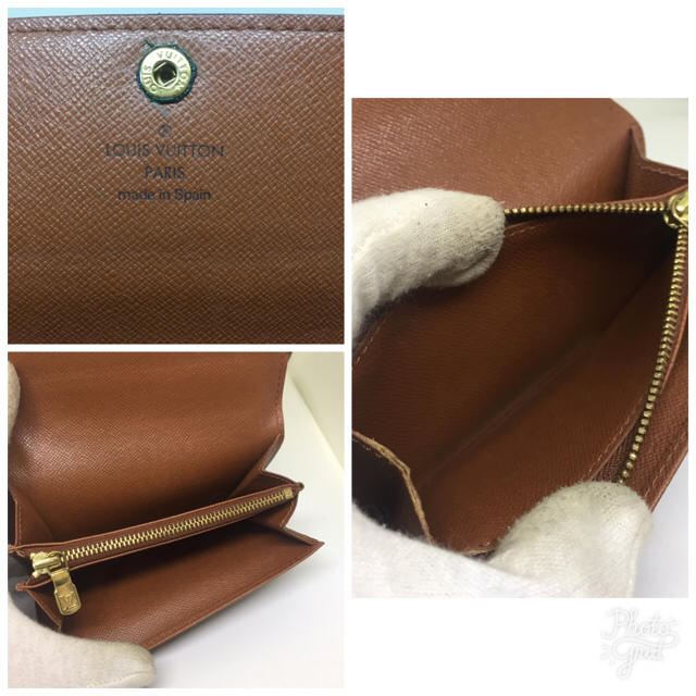 LOUIS VUITTON(ルイヴィトン)の【鑑定済】良品☆　Louis Vuitton　折り財布★　モノグラム　茶色    レディースのファッション小物(財布)の商品写真