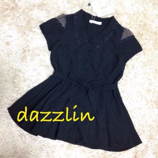 ダズリン(dazzlin)のダズリン♡ペプラムブラウス♡新品♡送料込(シャツ/ブラウス(半袖/袖なし))