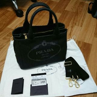 プラダ(PRADA)の美品PRADA-プラダ-のカナパSサイズ(ハンドバッグ)