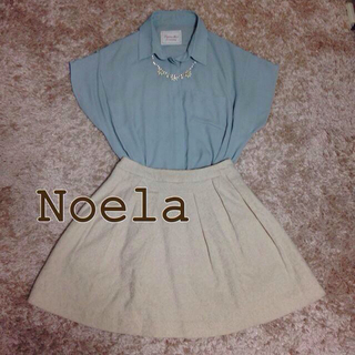 ノエラ(Noela)のノエラ♡ジャガードスカート♡送料込み(ひざ丈スカート)